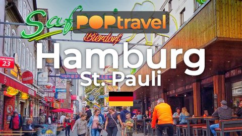 Walking in HAMBURG / Germany 🇩🇪- St. Pauli - 4K 60fps (UHD) - Walking Tour in Germany