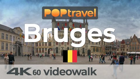 Walking in BRUGES / Belgium 🇧🇪- 4K 60fps (UHD) - Walking Tour in Belgium