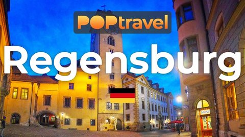 Walking in REGENSBURG / Germany 🇩🇪- 4K 60fps (UHD) - Walking Tour in Germany