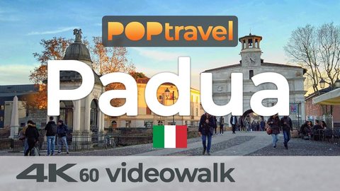 Walking in PADUA / Italy - 4K 60fps (UHD) - Walking Tour