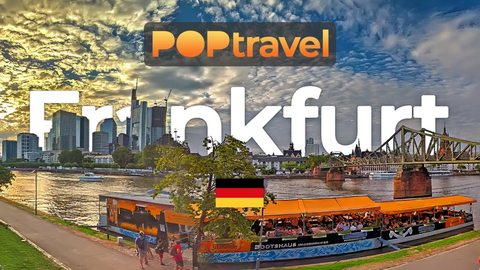FRANKFURT (am Main), Germany 🇩🇪 - City Center - 4K - Walking Tour in Germany