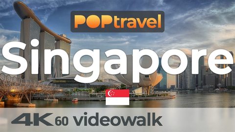 Walking in SINGAPORE 🇸🇬- Suntec City to Marina Bay - 4K 60fps (UHD) - Walking Tour in Singapore