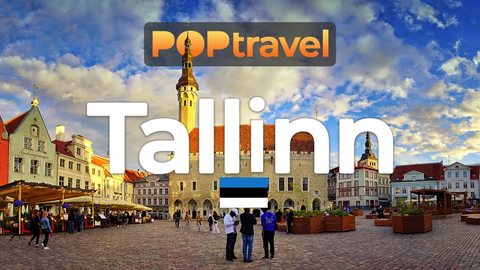 TALLINN, Estonia 🇪🇪 - 4K HDR - Walking Tour in Estonia