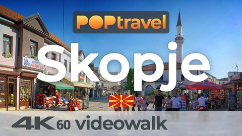 Latest walking tour video from Skopje