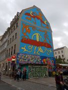 A mural in Dresden’s Neustadt