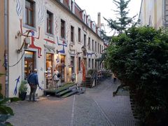 Some shops at the Kunsthofpassage